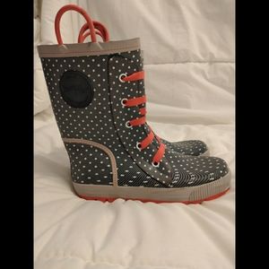 Girl Size 3 Rain Boots